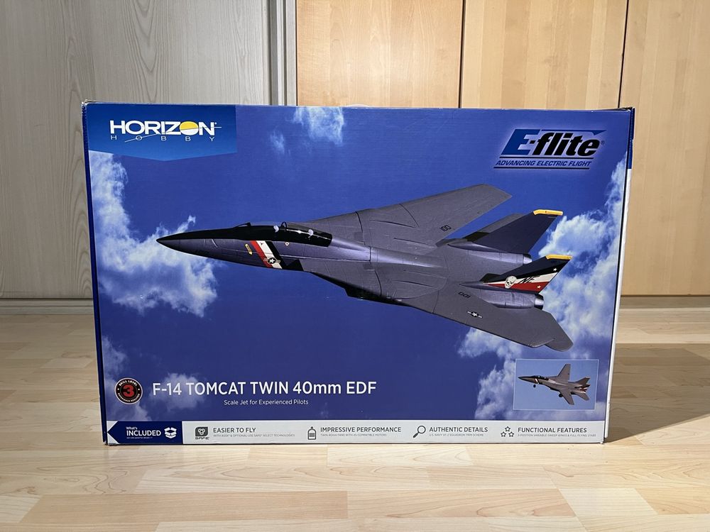 E-flite Fan Unit with Rotor F-14 Tomcat 40mm Twin EFL01460 Replacement Airplane Parts main image 1