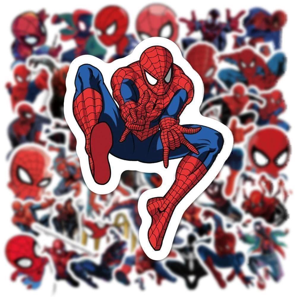 Aufkleber: Lot de 50 autocollants Spiderman – Neu und originalverpackt aus Gurmels von shopathome