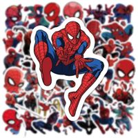 Lot de 50 autocollants Spiderman