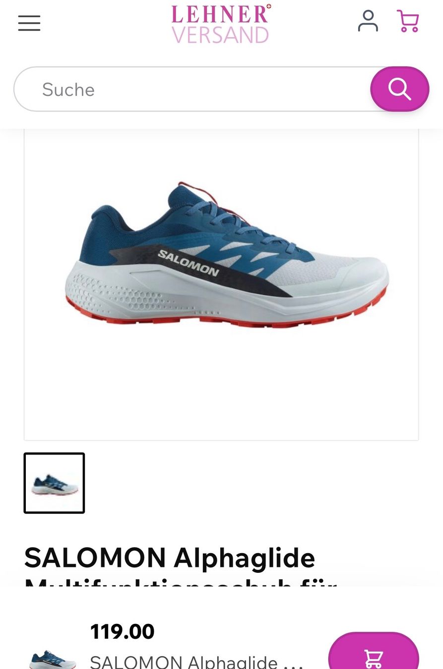 Salomon Scarpe da uomo: Salomon Alphaglide Rennschuhe – Usato da Bern venduto da MichaelFranz 4
