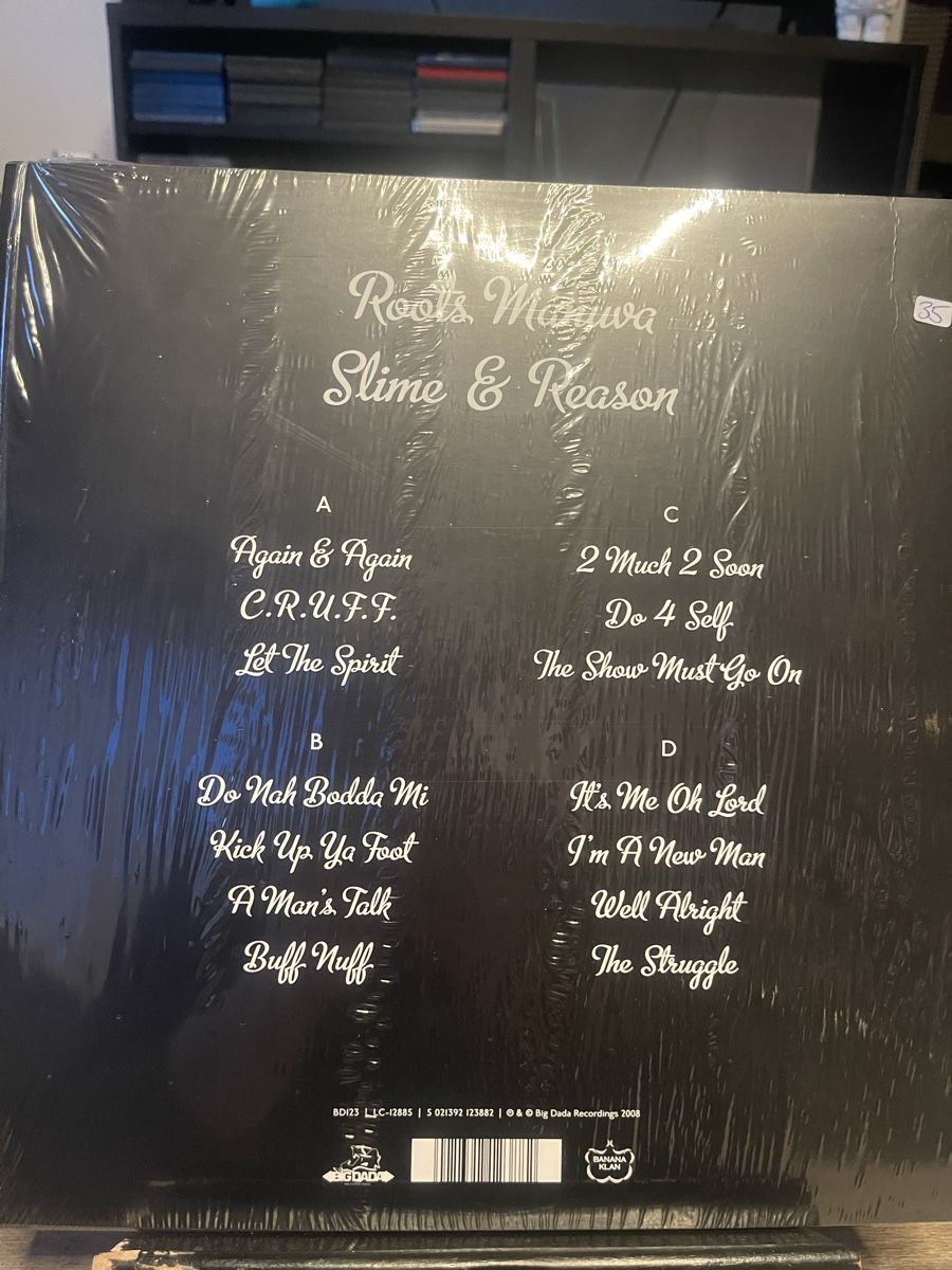 Dischi in vinile: Roots Manuva / Slime & Reason  – Nuovo (secondo la descrizione) da Dagmersellen venduto da stonefinger 1