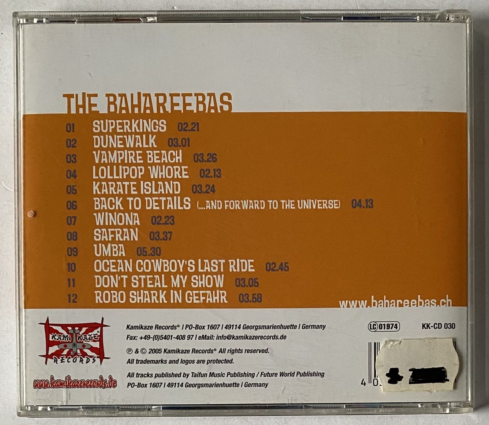 CD: The Bahareebas, Jellyfishing – Usato da Flums venduto da Asquillo 1