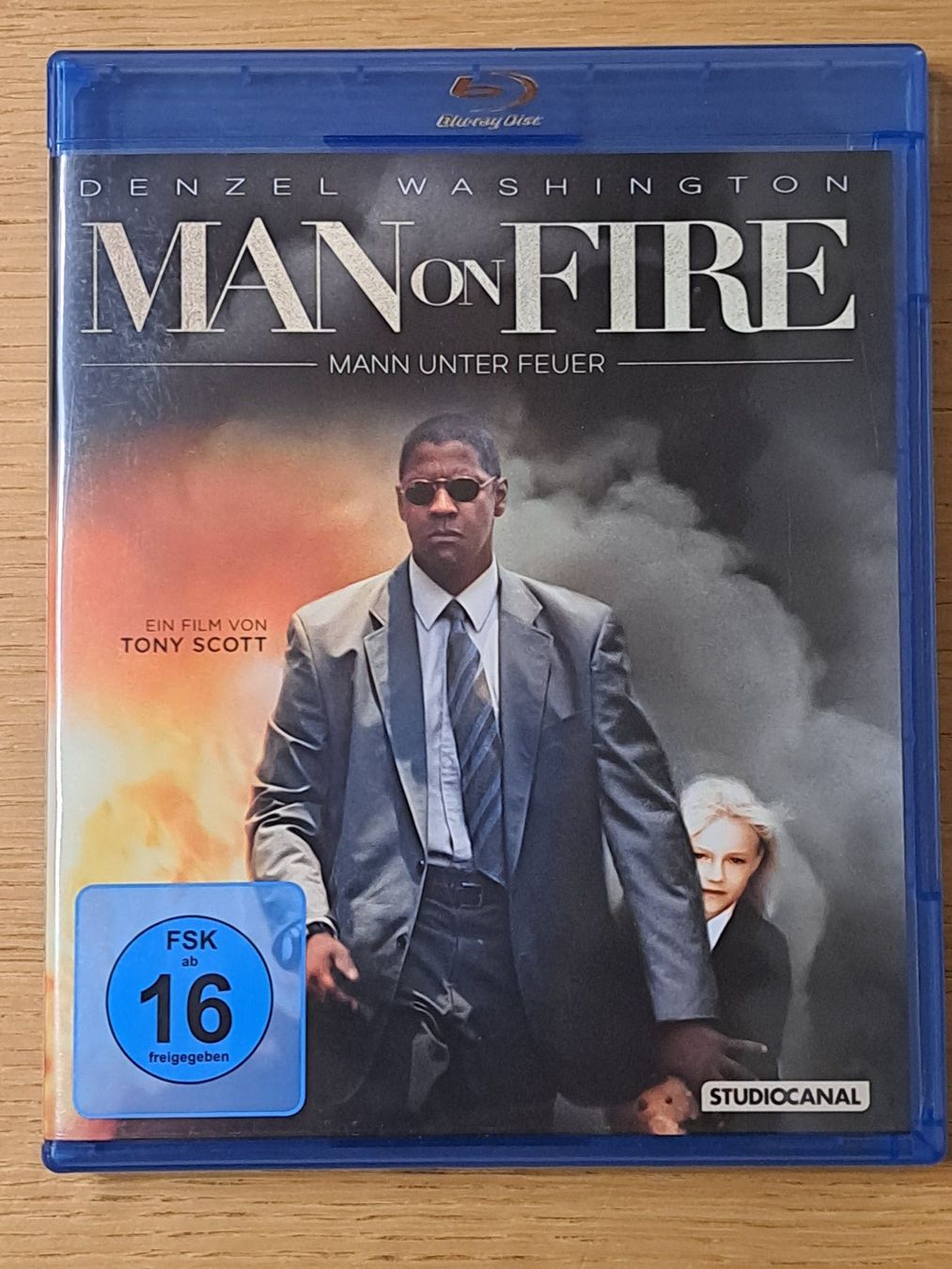 Blu-ray MAN ON FIRE mit Denzel Washington und Dakota Fanning (Neu ...