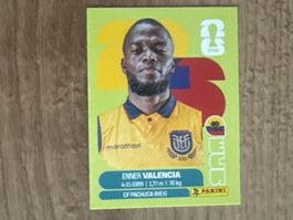 Panini FIFA World Cup 2026 Sticker Enner Valencia ECU 20