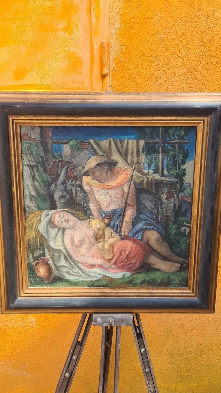 Tableaux: MUSEUMSTUCK  Sig. – D'occasion à Pazzallo par Salvapazzo 1