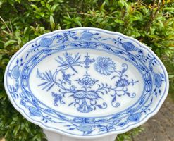 Meissen Ovale Schale/Teller „Zwiebelmuster“ ca.1934, 1. Wahl
