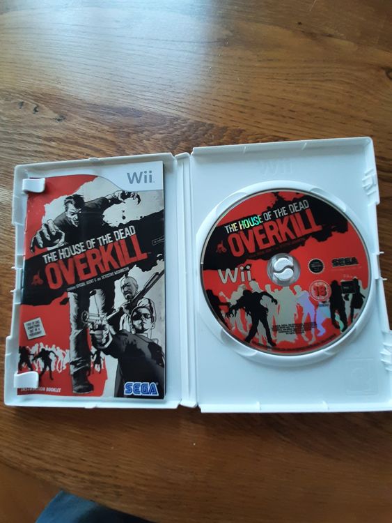 Jeu Wii The House Of The Dead: Overkill (PAL) - Complet, Très Bon état