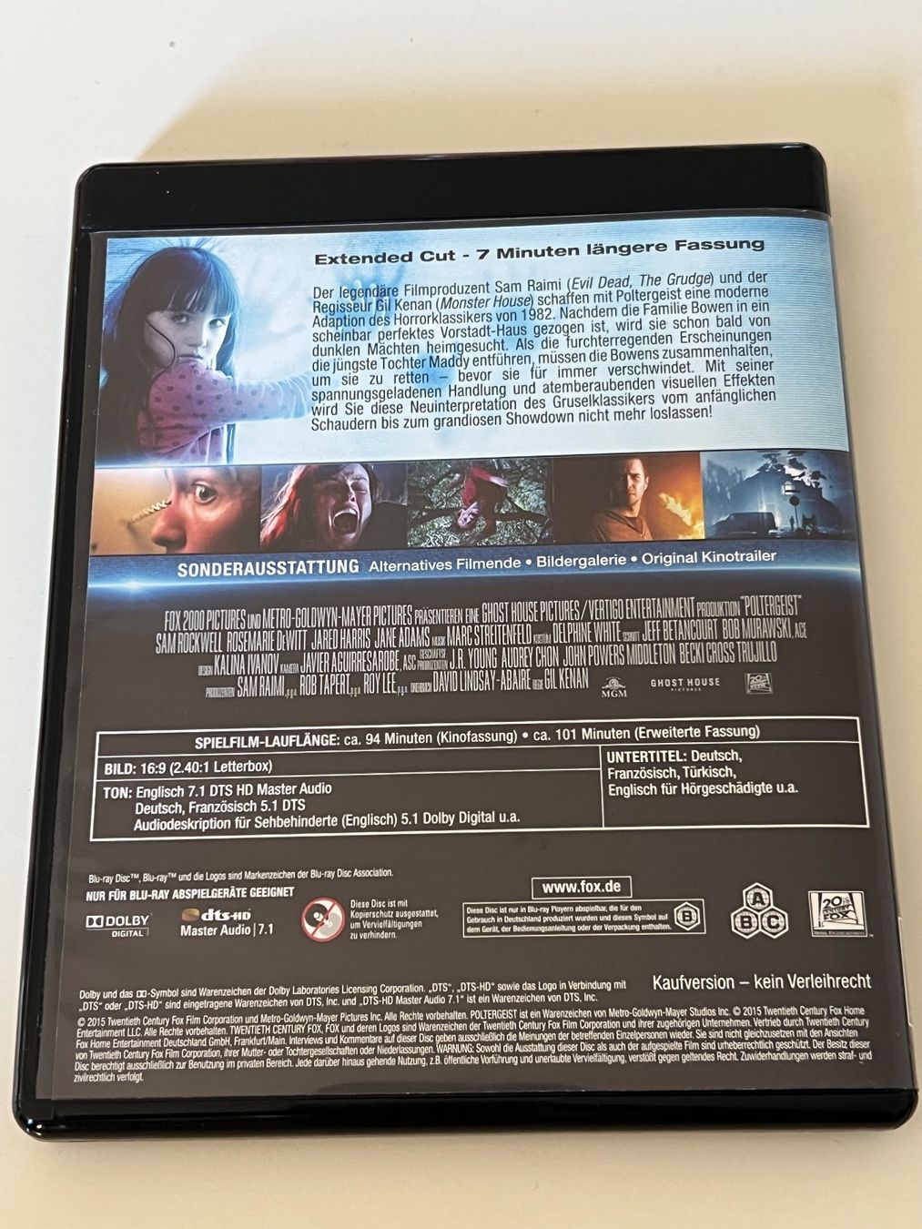 Alle DVDs: Poltergeist - Extended Cut - Blu-ray – Neu (gemäss Beschreibung) aus Altstätten SG von sheamus 1