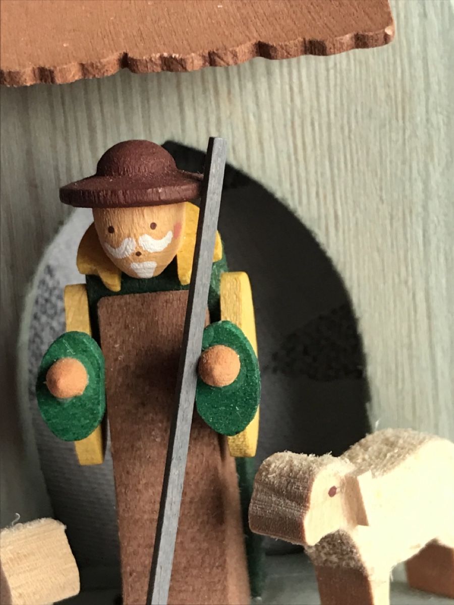 Tutte le decorazioni: Schäfer Graupner Miniatur Krippe Christbaumschmuck – Nuovo e nell'imballaggio originale da Alpnach Dorf venduto da marvo 1