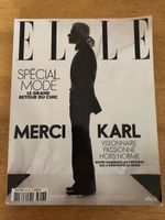 Magazine ELLE France spécial hommage à Karl Lagerfeld