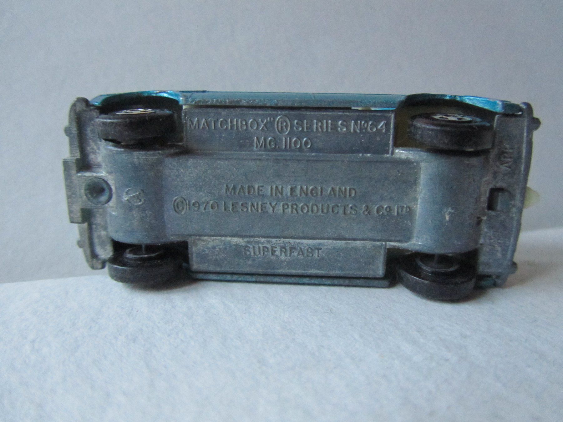 Matchbox Modellautos: MG 1100, Matchbox Superfast, Nr. 64A – Gebraucht aus Weiningen ZH von dietsch57 6