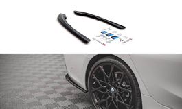 Neu: Maxton Flaps für BMW 3er G20 / G21 schwarz Hochglanz