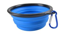 Gamelle pliable ronde en silicone