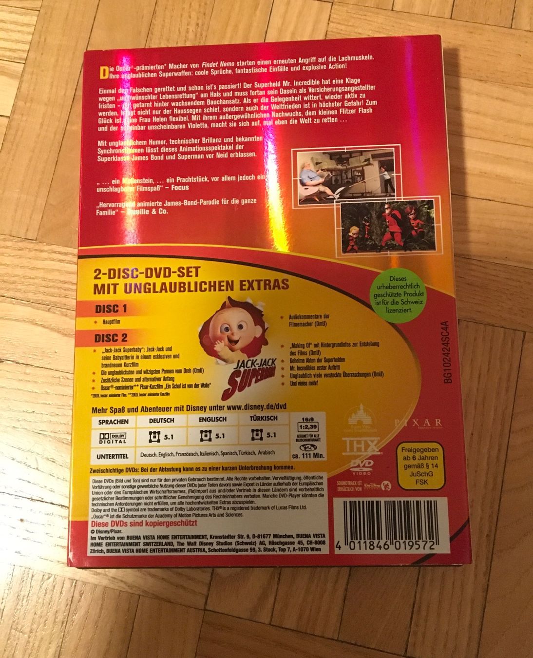 Alle DVDs: Die Unglaublichen – Gebraucht aus Urdorf von mat_8hvl 1