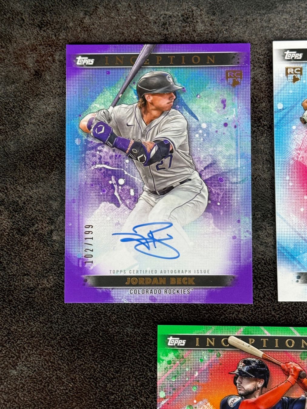 Topps Sammelbilder & Trading cards: Topps Inception Baseball 2024 – Gebraucht aus Kaiseraugst von 420n 1