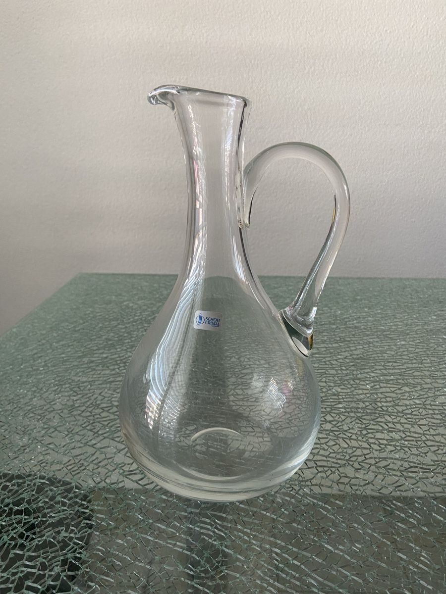 Caraffe: Schöne Schott Cristal Karaffe – Usato da Oftringen venduto da andrax