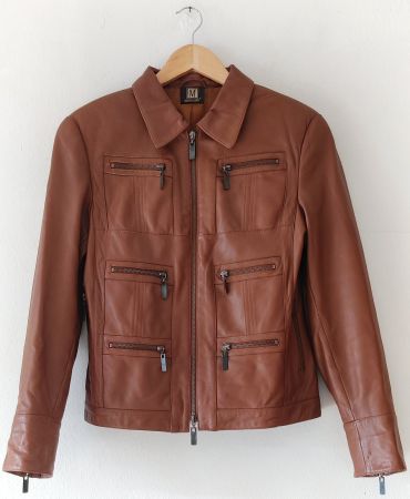 MADELEINE Luxus Leder-Jacke Blazer Lederjacke Gr.36