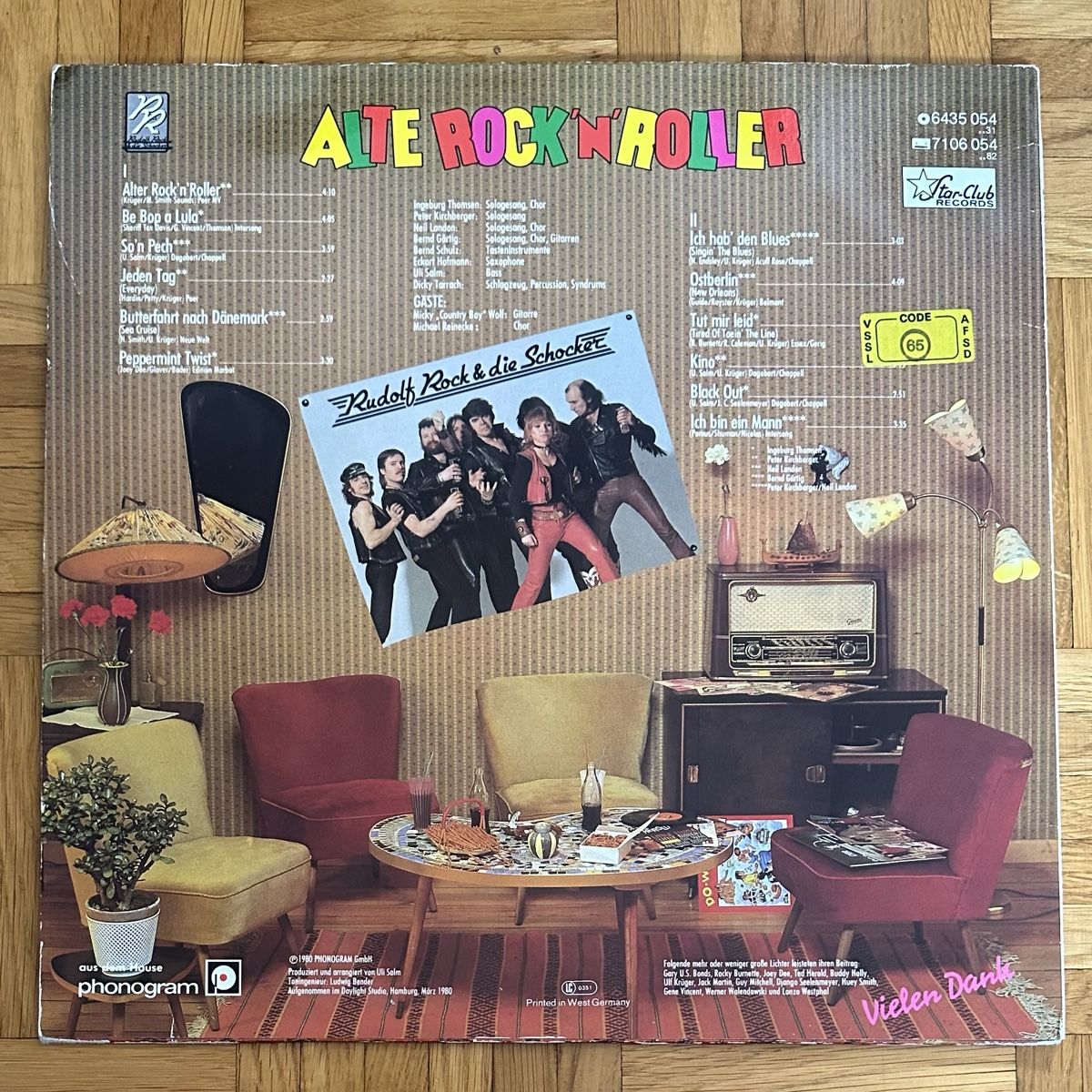 Dischi in vinile: LP - Rudolf Rock & Die Schocker - Alte Rock 'N' Roller – Usato da Breganzona venduto da Onairda75 1