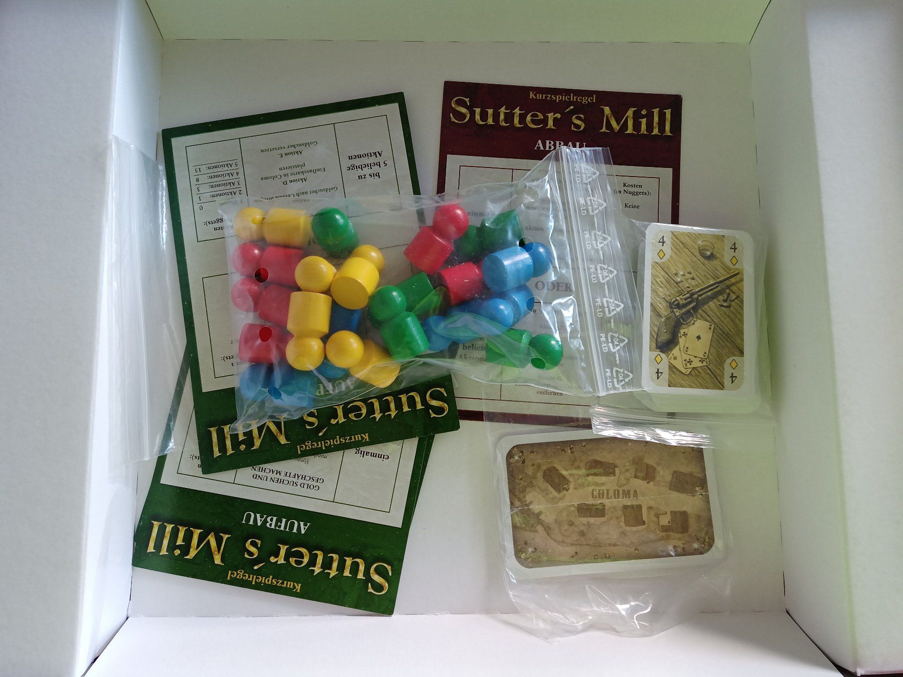 Giochi: Sutter's Mill - Sutters Mill Brettspiel Marco Teubner – Usato da Altstätten SG venduto da GGsGameshop 2