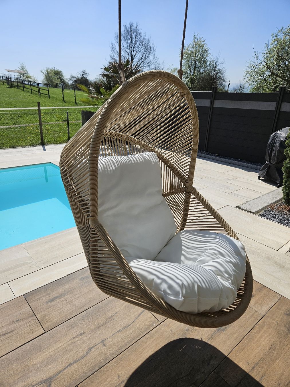 Poltrone pensili da giardino: Hängesessel – Nuovo (secondo la descrizione) da Bünzen venduto da nad_8552 6