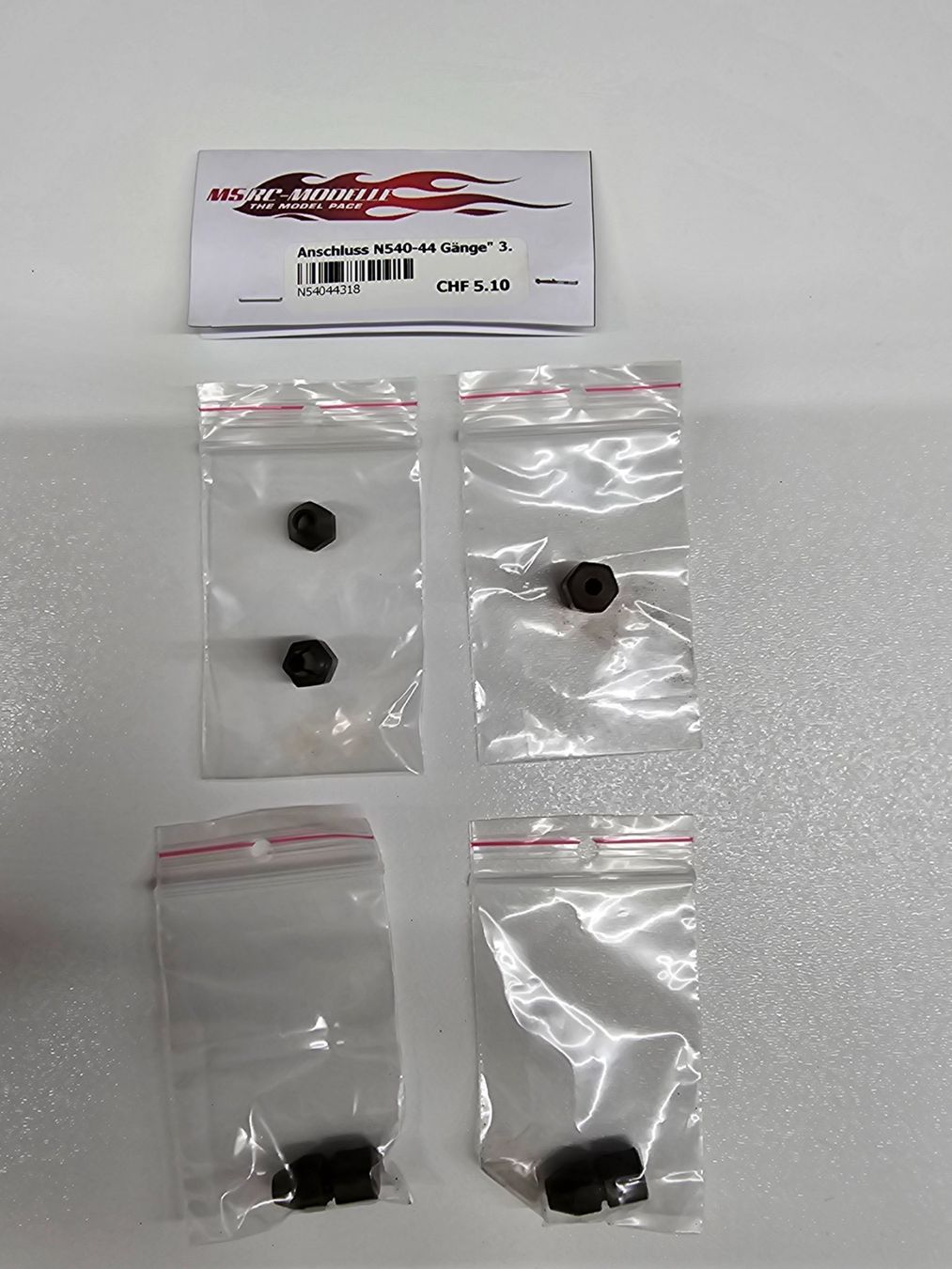 RC Modellbau: 4stk. Wellenanschluss 3mm auf 3mm – Neu und originalverpackt aus Rüti ZH von Madeira14