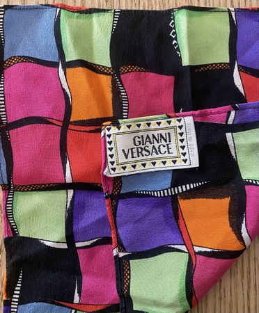 Original Gianni Versace Vintage Einstecktuch (Pochette)