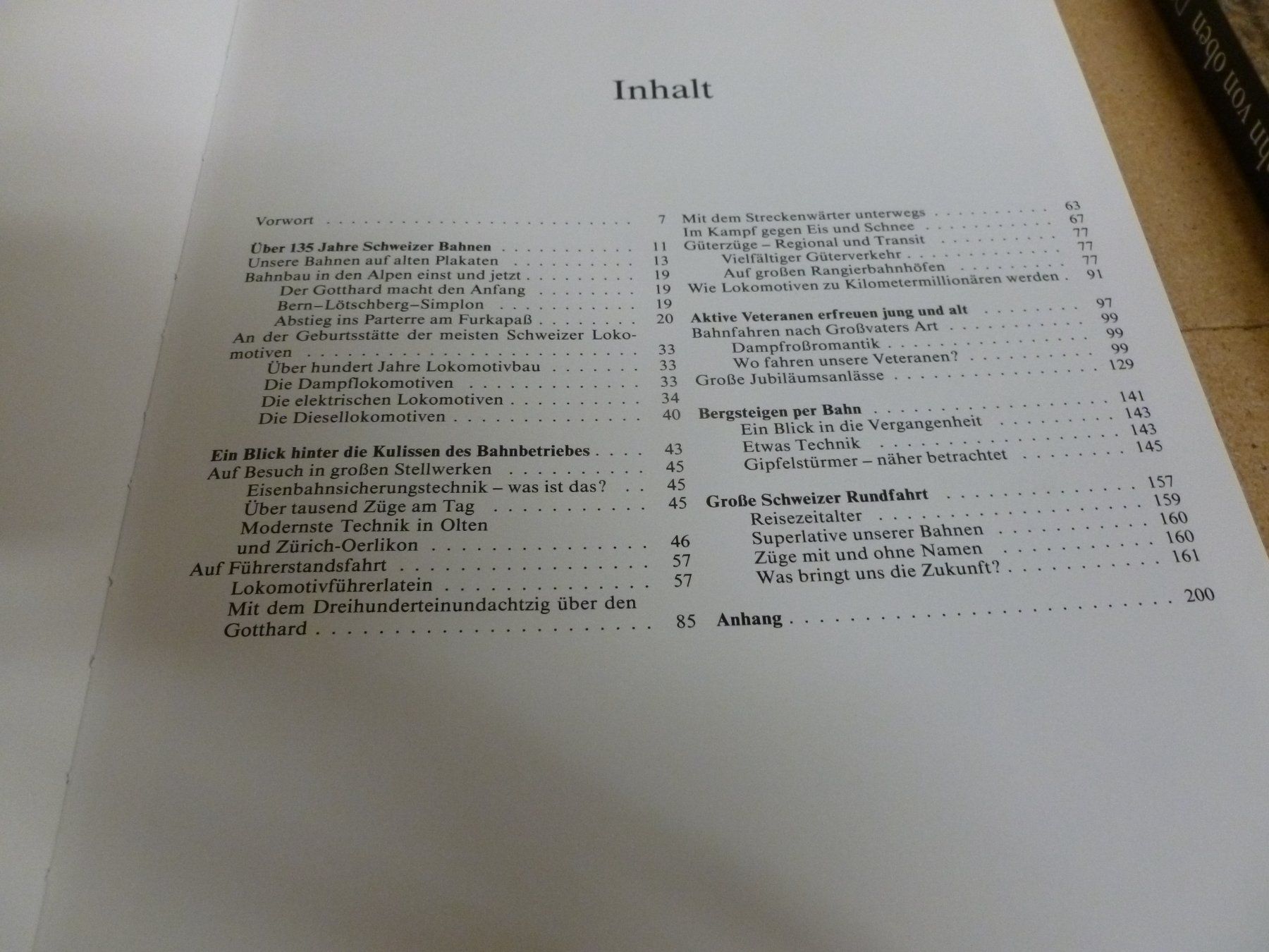 SBB/CFF/FFS Modelleisenbahnen: Literatur über schweizer Bahnen – Neu (gemäss Beschreibung) aus Oberbipp von Vifu 1