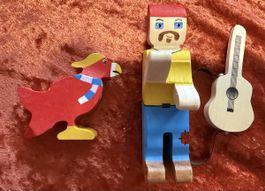 Papagallo und Vogel Trauffer