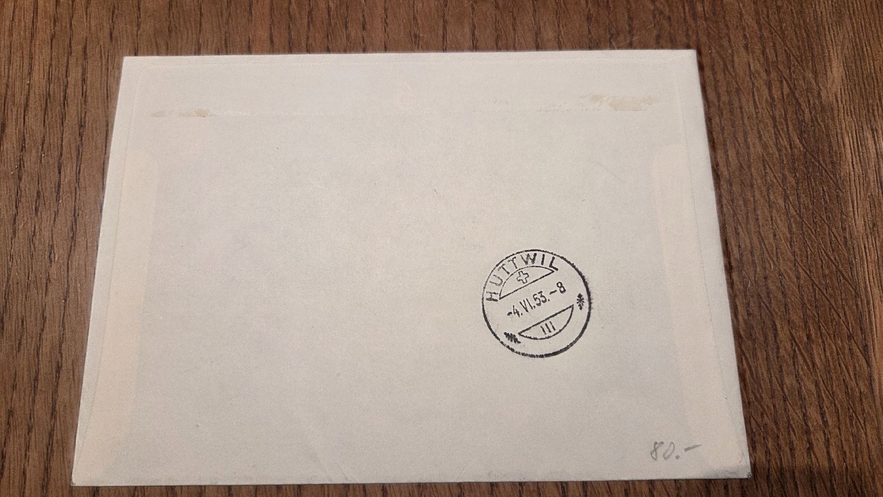 Tutti i francobolli: 1953 FDC Pro Patria  – Usato da Arni AG venduto da Moth68 1