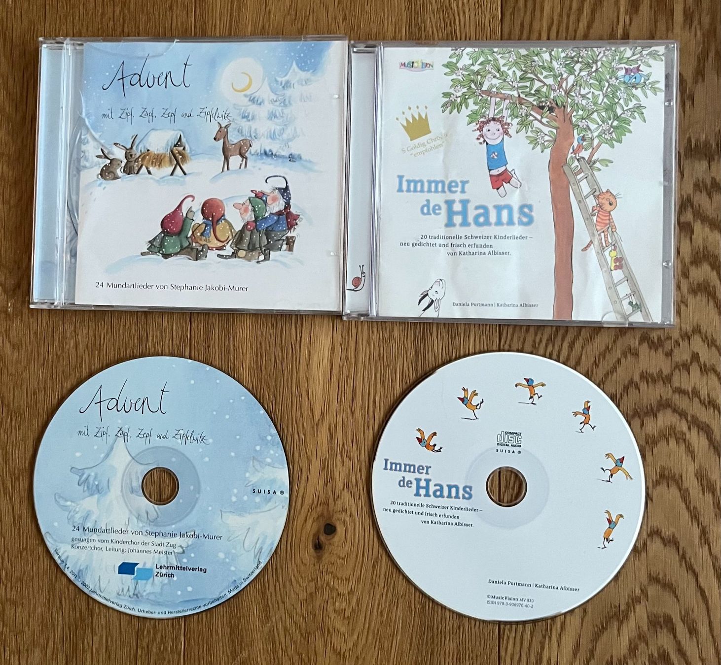 CDs: CDs Advent und Immer de Hans – Gebraucht aus Bäretswil von Ctacol