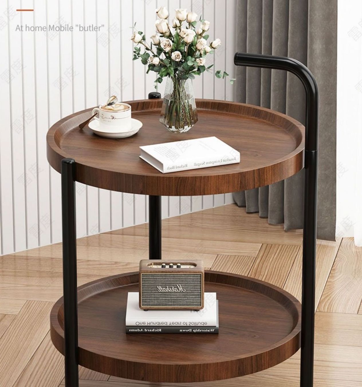 Nachttische: Table d'appoint effet bois table de nuit Meuble rangement – Neu und originalverpackt aus Morges von M-Store 2