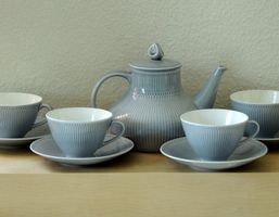 Service à thé Rosmarin, Hertha Bengtson pour Rörstrand, 1957