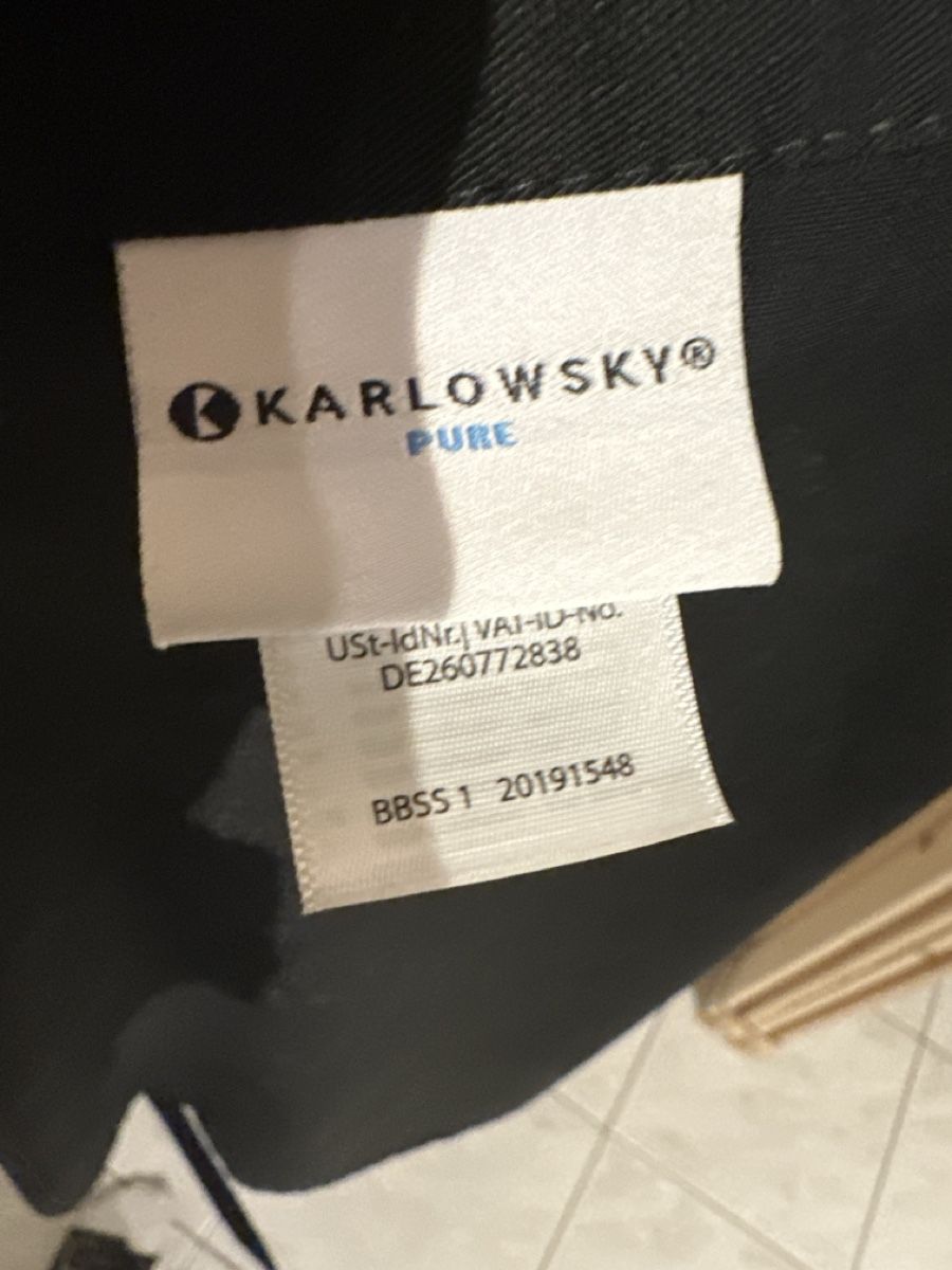 Grembiuli: Karlowsky Black Chef Apron. Very Good Condition. 55 Chars – Usato da Zürich venduto da car_68nt 3