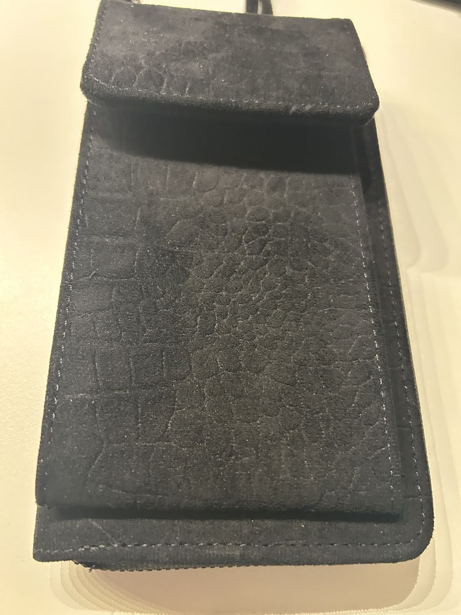 Borse da donna: Schwarze Umhänge-/Handytasche Neu – Nuovo (secondo la descrizione) da Gunten venduto da starfish3 5