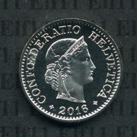 CHF___0.10 2016 stgl * nigelnagelneu! 10 Rappen