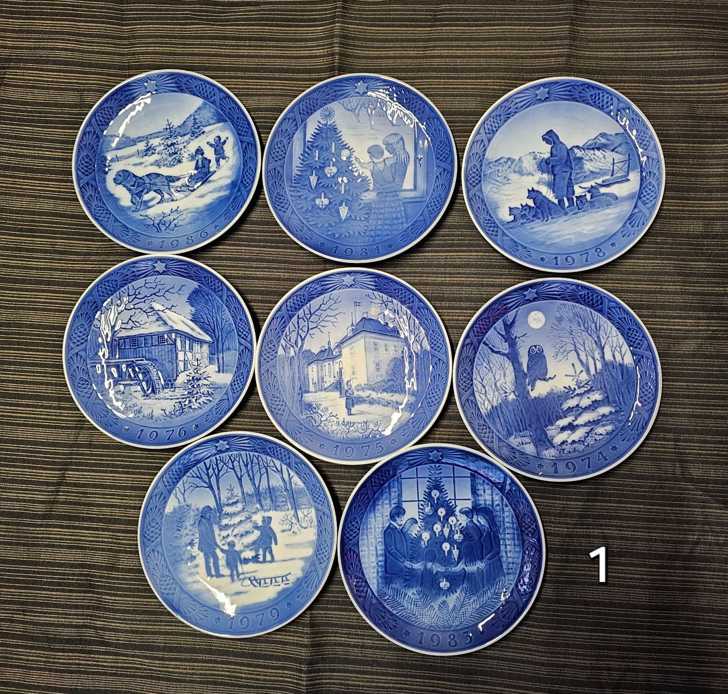 Assiettes: ROJAL COPENGAGEN TELLER  8 STÜCK – D'occasion à Schönenwerd par Sneki55