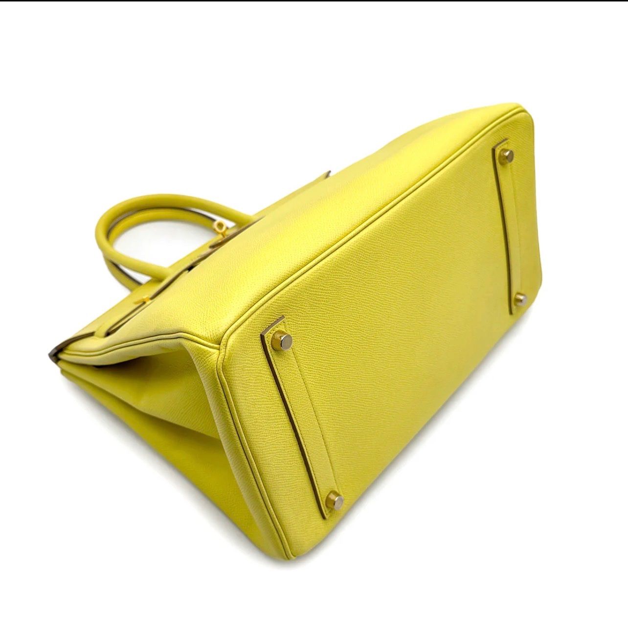Borse da donna: Hermès Birkin 35 Epsom Lime – Usato da Cossonay-Ville venduto da Clel91 7