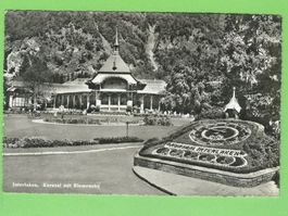 Interlaken - Kuhrsaal mit Blumenuhr