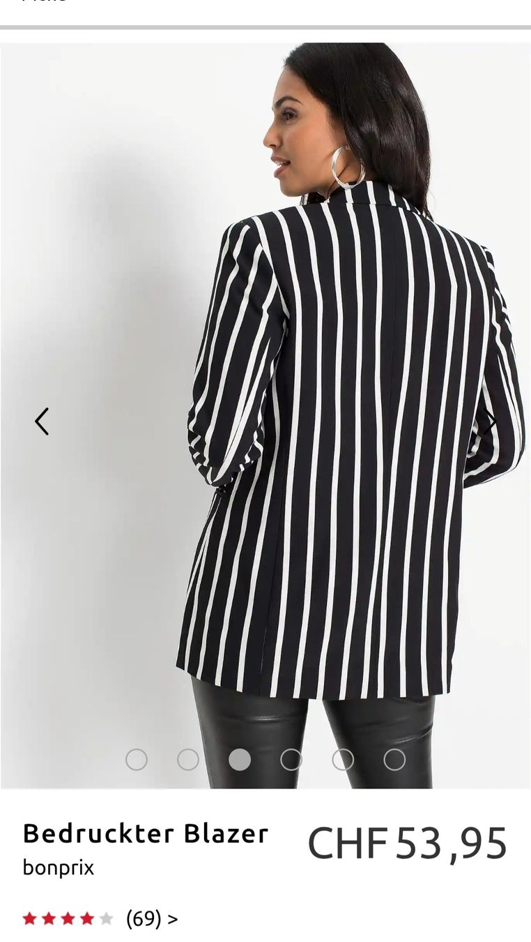 Giacche: Blazer schwarz/weiss Gr. 38 – Nuovo (secondo la descrizione) da Sursee venduto da sop_vxr7 2