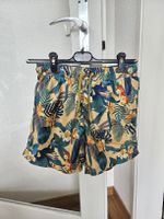 Short de bain, imprimé tropical, taille S
