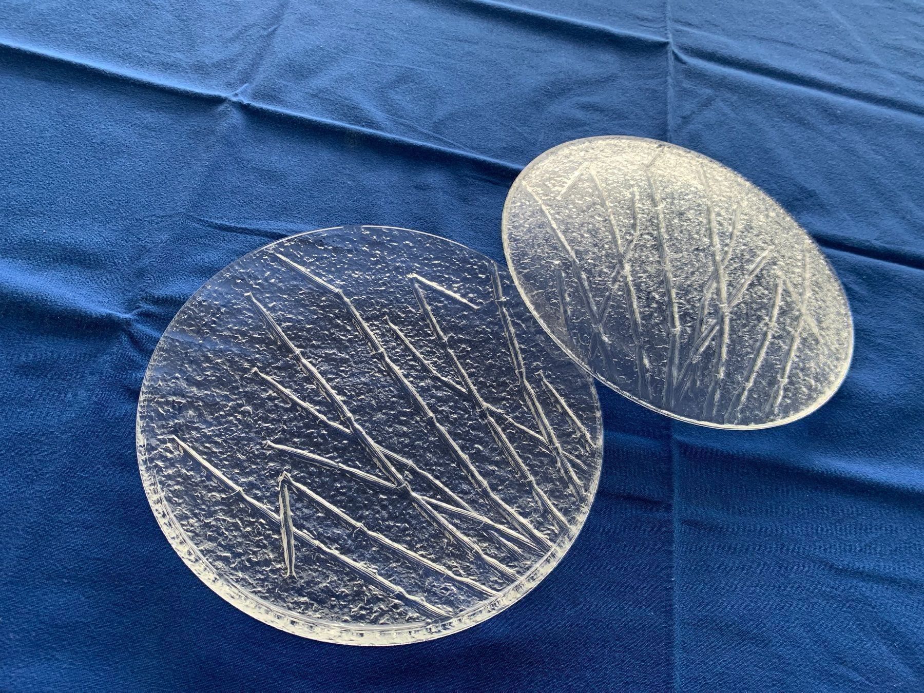 Piatti di portata: Servier-Platten aus Glas – Nuovo (secondo la descrizione) da Neuhausen venduto da satellite5820 1
