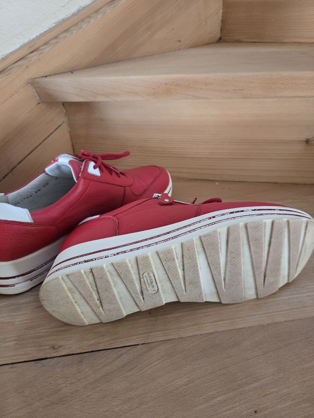 Scarpe da donna: Waldläufer Halbschuhe rot - Grösse 40  – Usato da Unterterzen venduto da elebo 3