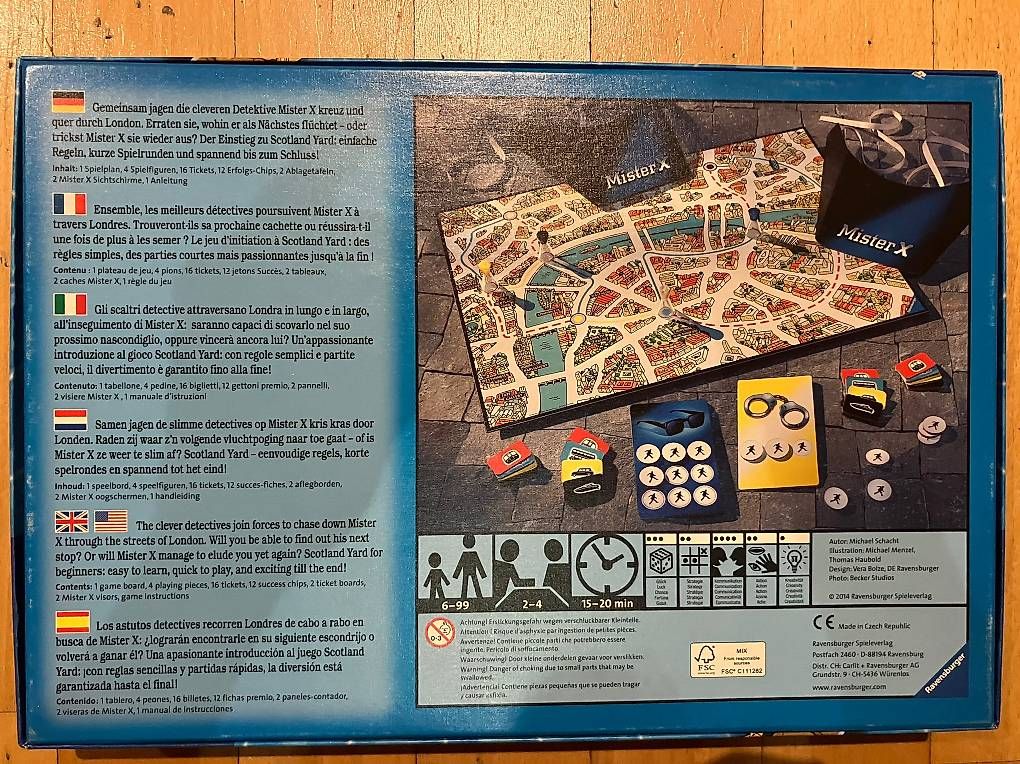 Jeux: Scotland yard junior – D'occasion à Meride par Alain0.. 1