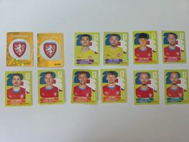 Sticker Panini WM 2026 Tschechien 12 Stk