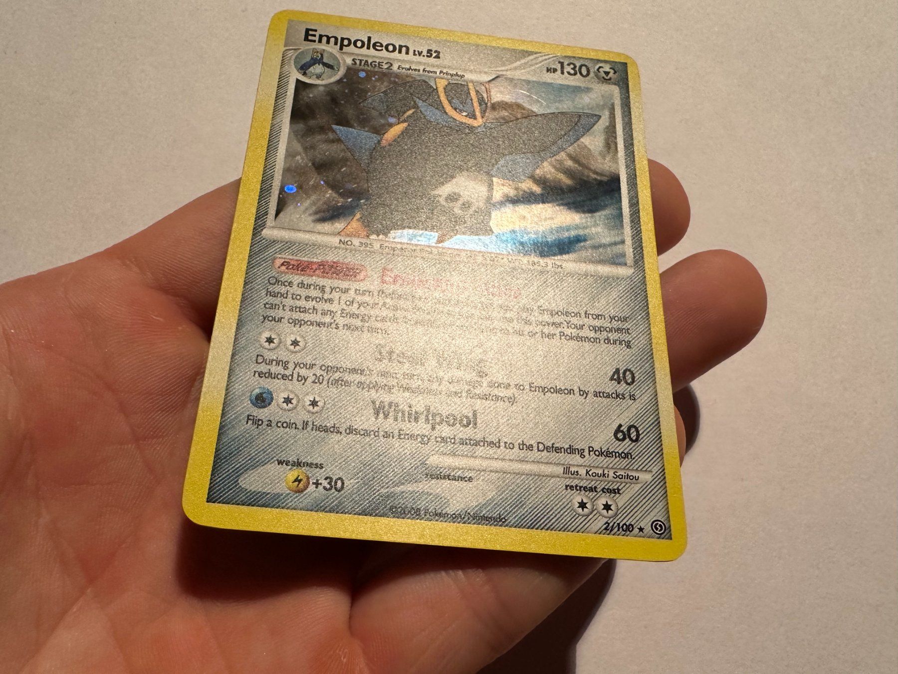 Pokémon Sammelbilder & Trading cards: Empoleon holo D&P Stormfront EN – Gebraucht aus Hagendorn von Pokecollectorch 1