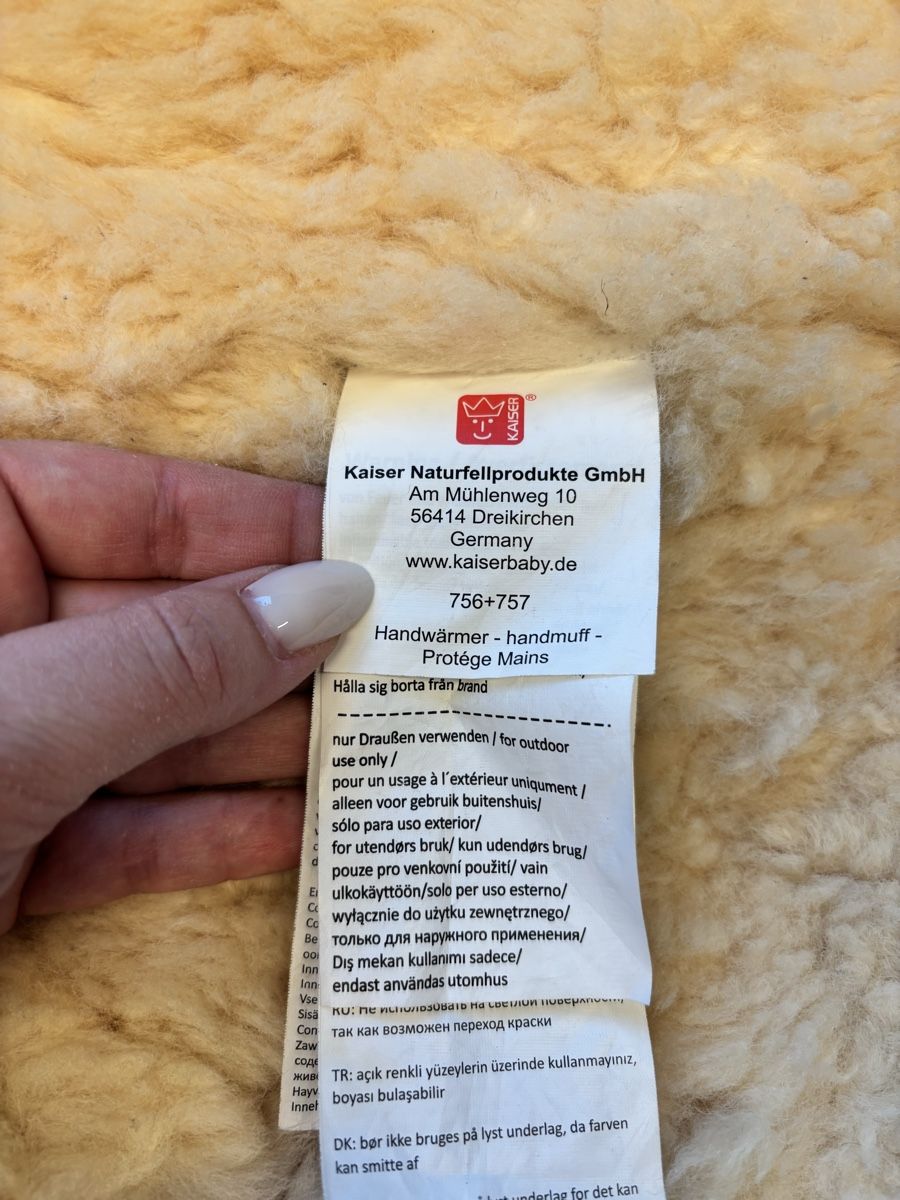 Kaiser Altro in  Abbigliamento & Accessori: Handwärmer Kinderwagen – Usato da Muhen venduto da Claudi1985 3