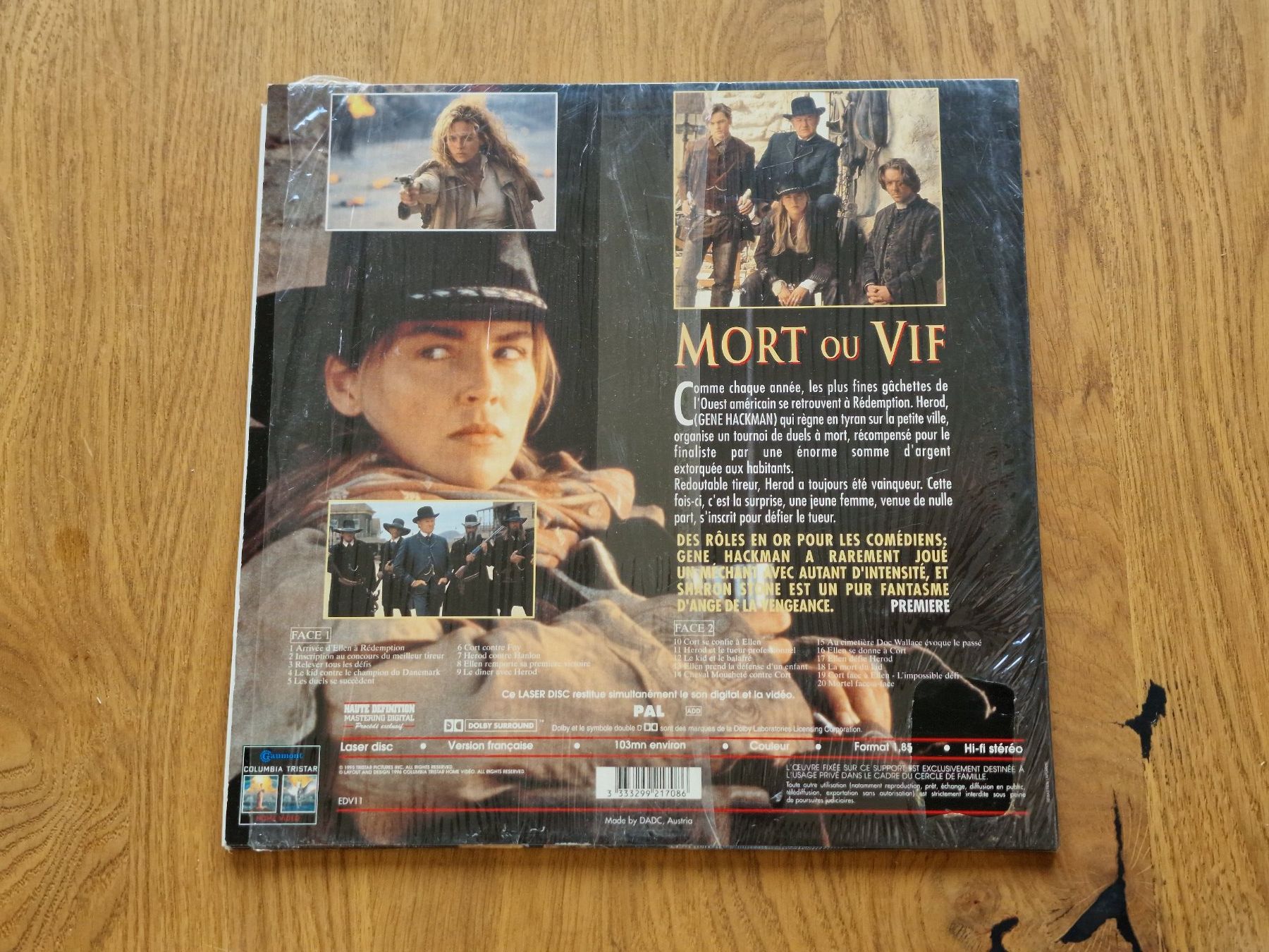 Tutti i DVDs: Mort Ou Vif - LaserDisc - PAL VF – Usato da Courgenay venduto da Periote00 1