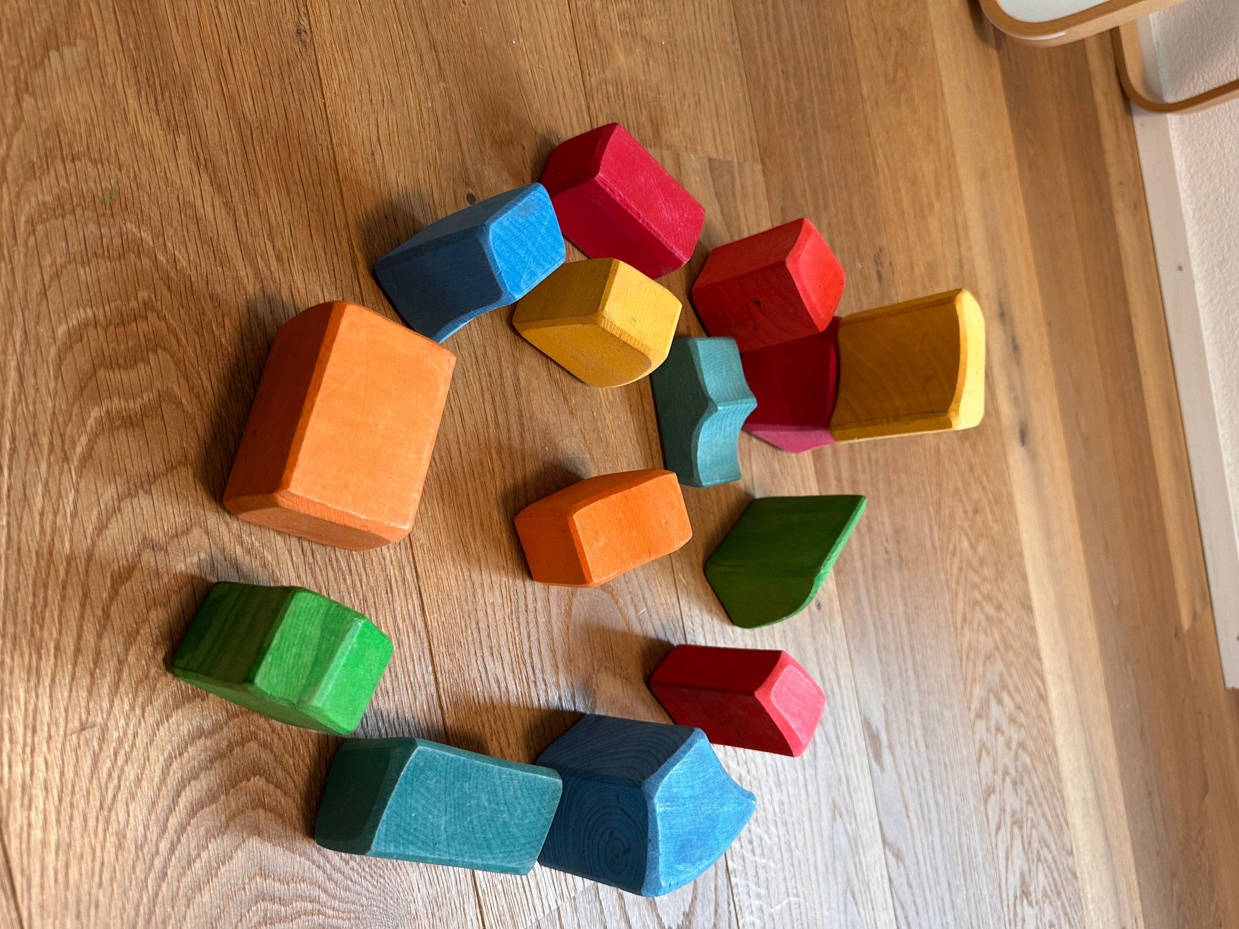Giocattoli: Grimm's Bunte Waldorfklötze – Usato da Abtwil SG venduto da nur_6nx6