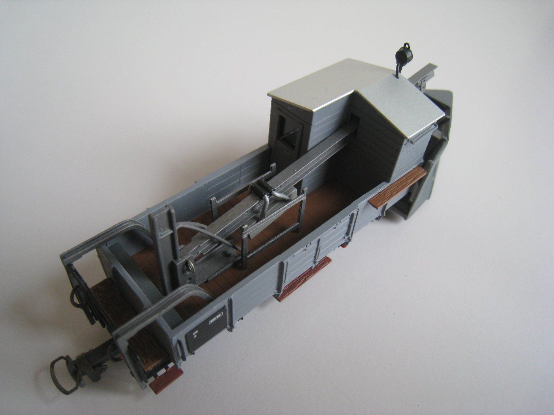Friho Modellini di ferrovie: Friho M O B  X 151, grau, Schneepflug ab 1945, Messingmodel – Usato da Buchs ZH venduto da swiss-train 5