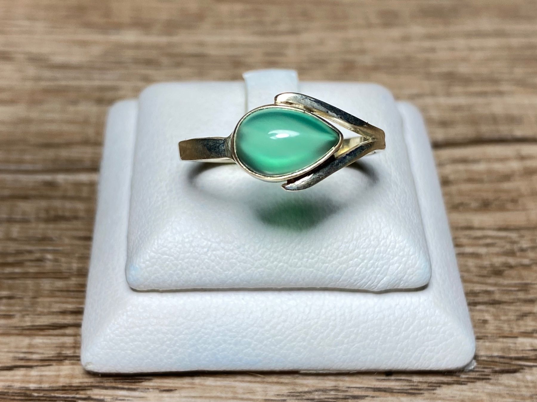 Ringe: kunstvoller 925 Silberring - Grüner Achat – Neu und originalverpackt aus Laax von Kiki_Kingdom3 5